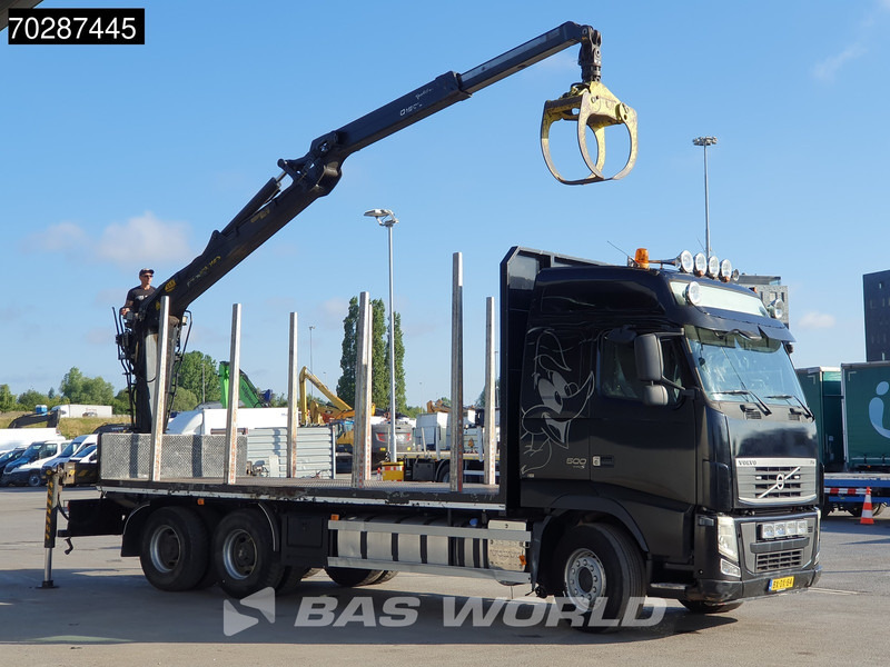 Volvo FH 500 FH 6X4 NL-Truck Palfinger Epsilon Q150L80 wood crane Big-Axle VEB+ Navi Euro 5 - Грузовик бортовой/ Платформа, Автоманипулятор: фото 3 Volvo FH 500 FH 6X4 NL-Truck Palfinger Epsilon Q150L80 wood crane Big-Axle VEB+ Navi Euro 5 - Грузовик бортовой/ Платформа, Автоманипулятор: фото 3