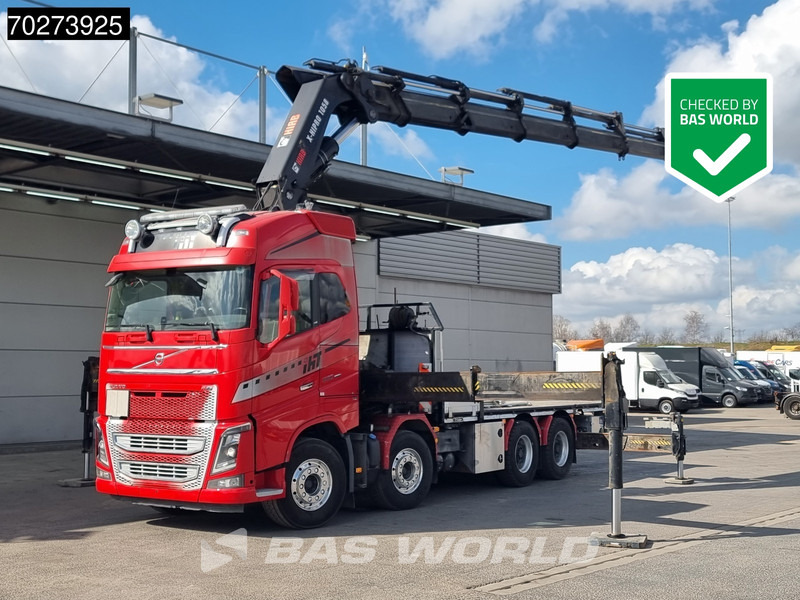 Volvo FH16 650 8X4 Hiab X-HIPRO 1058EP-6 Kran Crane ADR Lift+Lenkachse Euro 6 - Грузовик бортовой/ Платформа, Автоманипулятор: фото 1 Volvo FH16 650 8X4 Hiab X-HIPRO 1058EP-6 Kran Crane ADR Lift+Lenkachse Euro 6 - Грузовик бортовой/ Платформа, Автоманипулятор: фото 1