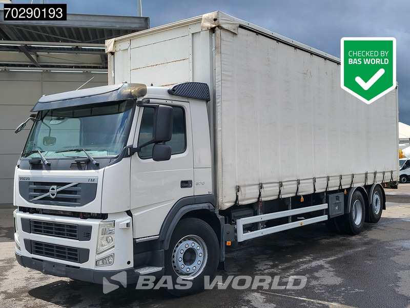 Volvo FM 370 6X2 Manual Lift+Steering Axle Euro 5 - Тентованный грузовик: фото 1 Volvo FM 370 6X2 Manual Lift+Steering Axle Euro 5 - Тентованный грузовик: фото 1
