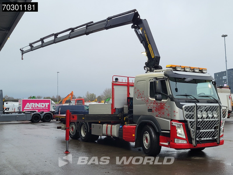 Volvo FM 410 FM 6X2 Palfinger PK 26002-EH E Kran Crane Lift +steering axle Automatic Euro 6 - Грузовик бортовой/ Платформа, Автоманипулятор: фото 3 Volvo FM 410 FM 6X2 Palfinger PK 26002-EH E Kran Crane Lift +steering axle Automatic Euro 6 - Грузовик бортовой/ Платформа, Автоманипулятор: фото 3
