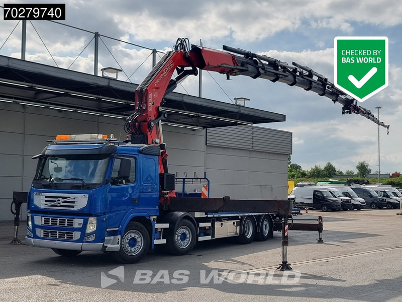 Volvo FM 450 8X2 FASSI 100 Ton/Meter Crane Kran 7 + 6 Jib Lift+steering Axle Euro 5 - Грузовик бортовой/ Платформа, Автоманипулятор: фото 1 Volvo FM 450 8X2 FASSI 100 Ton/Meter Crane Kran 7 + 6 Jib Lift+steering Axle Euro 5 - Грузовик бортовой/ Платформа, Автоманипулятор: фото 1