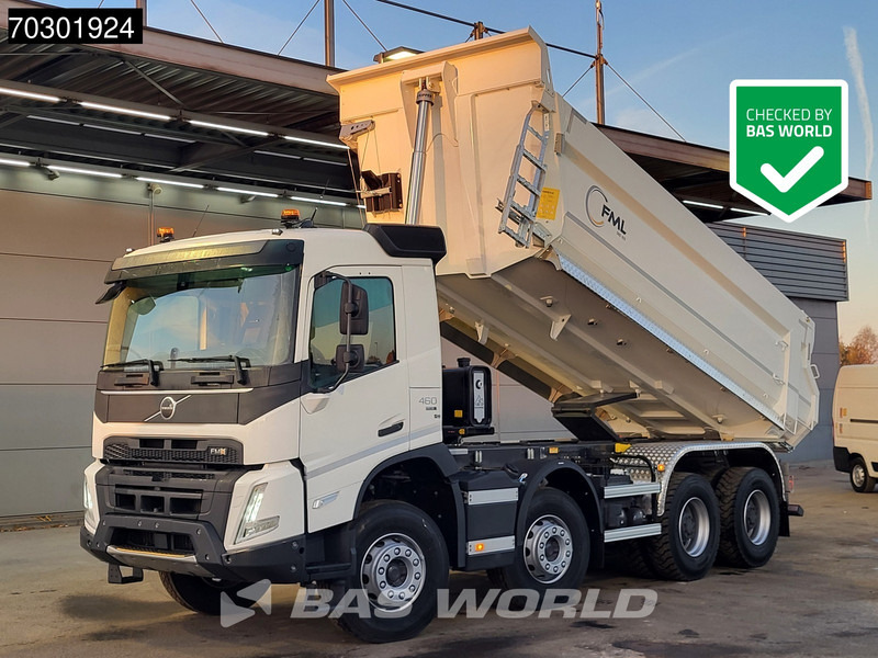 Volvo FMX 460 8X4 NEW! 18m3 KH-Kipper Steelsuspension Big-Axle Automatic Euro 6 - Самосвал: фото 1 Volvo FMX 460 8X4 NEW! 18m3 KH-Kipper Steelsuspension Big-Axle Automatic Euro 6 - Самосвал: фото 1