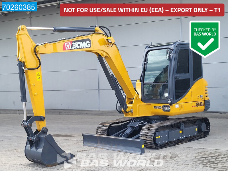 XCMG XE60 DA NEW UNUSED - Мини-экскаватор: фото 1 XCMG XE60 DA NEW UNUSED - Мини-экскаватор: фото 1