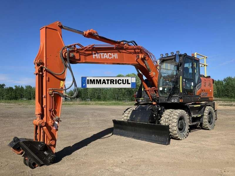 Hitachi ZX180W-7 - Колёсный экскаватор: фото 1 Hitachi ZX180W-7 - Колёсный экскаватор: фото 1