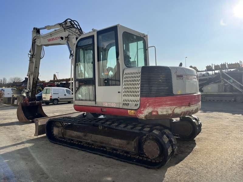 Takeuchi TB1140 - Гусеничный экскаватор: фото 4 Takeuchi TB1140 - Гусеничный экскаватор: фото 4