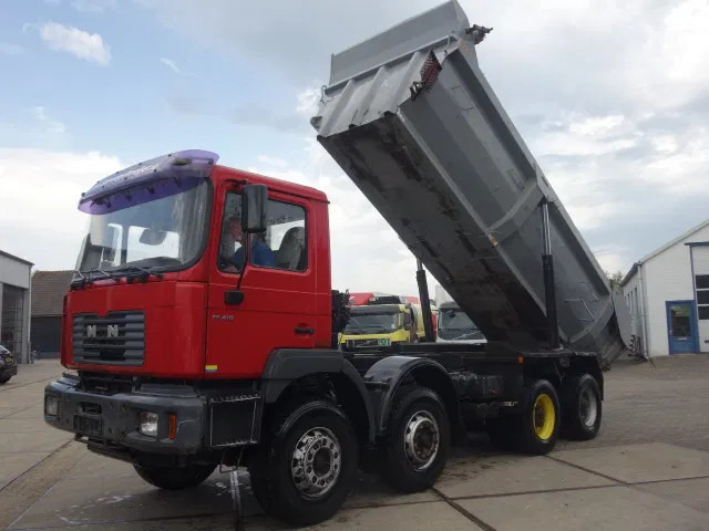 MAN FE 410 8x4 kipper,manual feulpomp,steel kipper - Самосвал: фото 1 MAN FE 410 8x4 kipper,manual feulpomp,steel kipper - Самосвал: фото 1