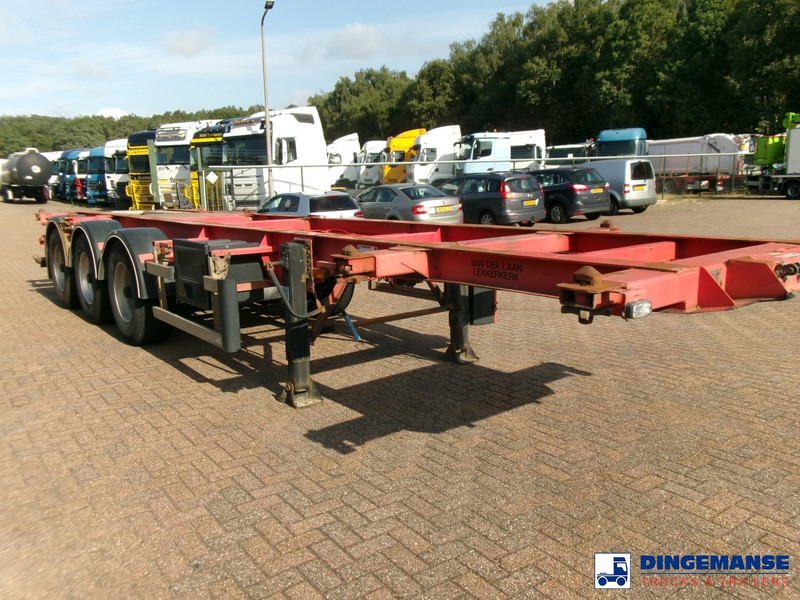 Burg 3-axle container chassis 20,30 ft + ADR - Полуприцеп-контейнеровоз/ Сменный кузов: фото 2 Burg 3-axle container chassis 20,30 ft + ADR - Полуприцеп-контейнеровоз/ Сменный кузов: фото 2