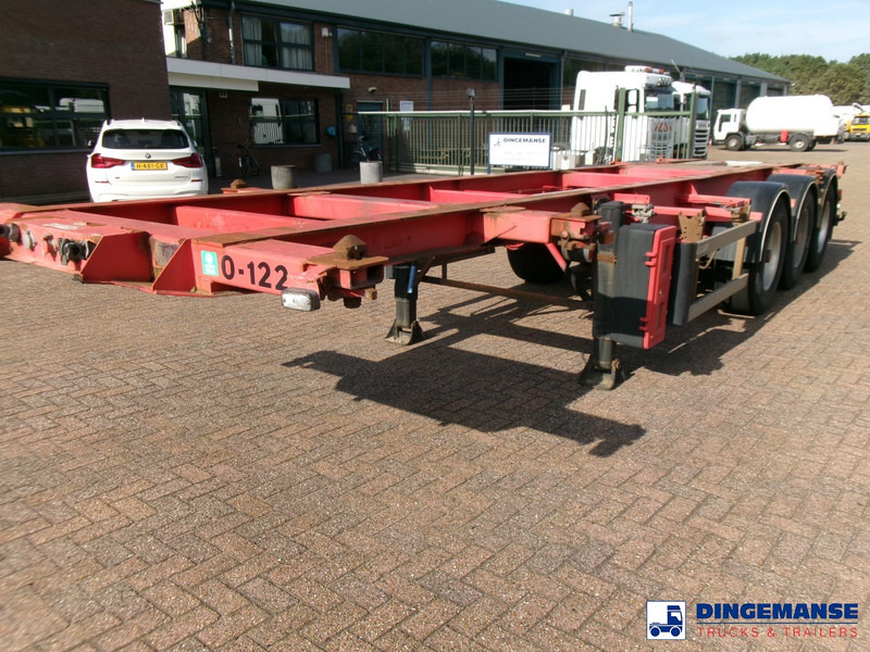 Burg 3-axle container chassis 20,30 ft + ADR - Полуприцеп-контейнеровоз/ Сменный кузов: фото 1 Burg 3-axle container chassis 20,30 ft + ADR - Полуприцеп-контейнеровоз/ Сменный кузов: фото 1