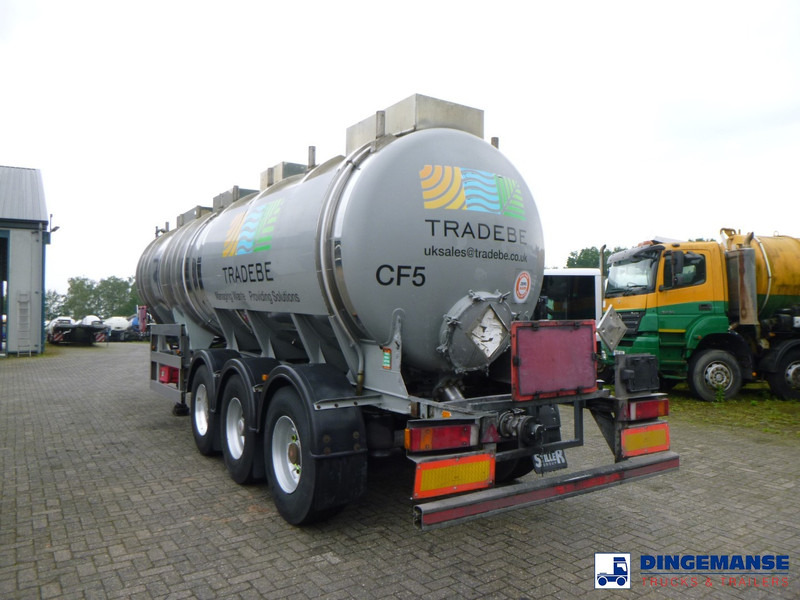 Clayton Chemical tank inox 30 m3 / 1 comp - Полуприцеп-цистерна: фото 4 Clayton Chemical tank inox 30 m3 / 1 comp - Полуприцеп-цистерна: фото 4