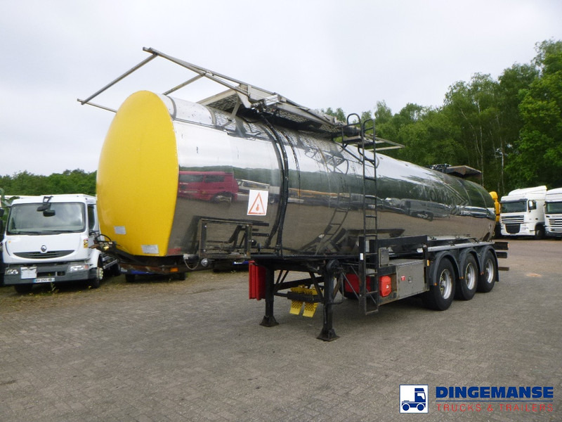 Crane Fruehauf Bitumen tank inox 28 m3 / 1 comp - Полуприцеп-цистерна: фото 1 Crane Fruehauf Bitumen tank inox 28 m3 / 1 comp - Полуприцеп-цистерна: фото 1