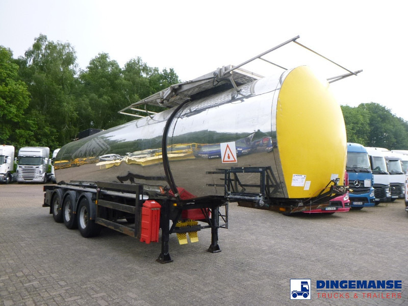 Crane Fruehauf Bitumen tank inox 28 m3 / 1 comp - Полуприцеп-цистерна: фото 2 Crane Fruehauf Bitumen tank inox 28 m3 / 1 comp - Полуприцеп-цистерна: фото 2