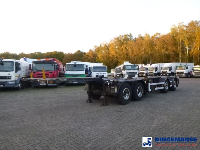 D-Tec 4-axle container combi trailer (2 + 2 axles) - Полуприцеп-контейнеровоз/ Сменный кузов: фото 1 D-Tec 4-axle container combi trailer (2 + 2 axles) - Полуприцеп-контейнеровоз/ Сменный кузов: фото 1
