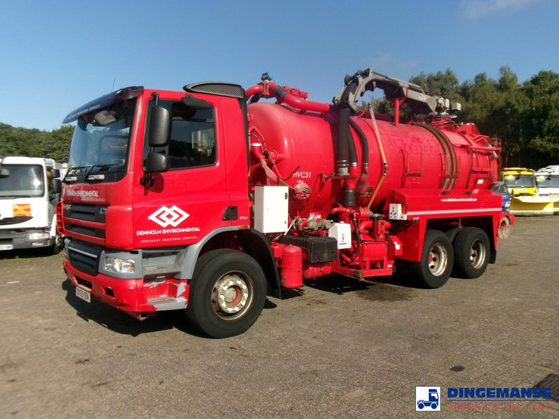 DAF CF 75.310 6x4 RHD Whale vacuum tank 11.8 m3 / 2 comp - Ассенизатор: фото 1 DAF CF 75.310 6x4 RHD Whale vacuum tank 11.8 m3 / 2 comp - Ассенизатор: фото 1