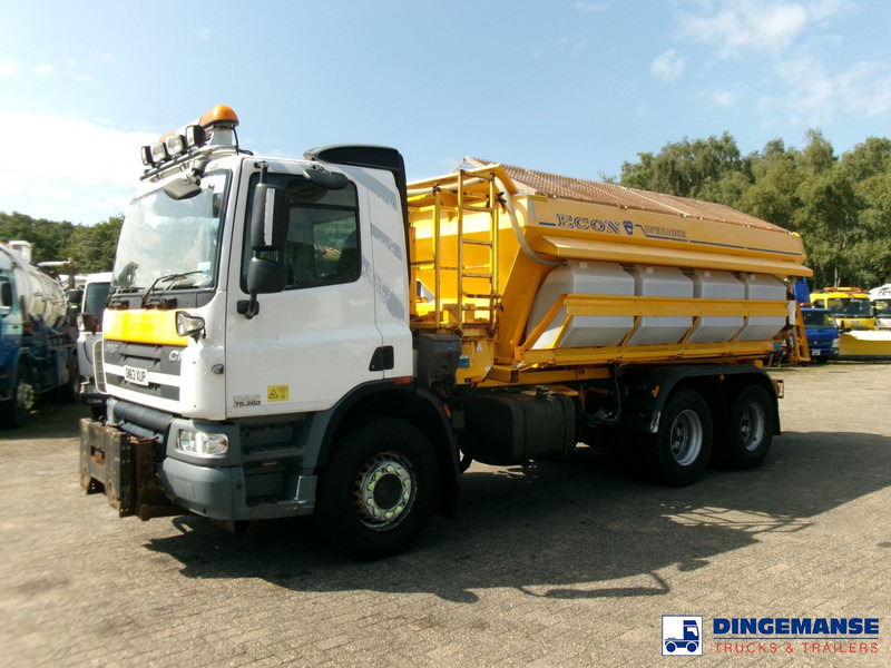 DAF CF 75.360 6X4 RHD gritter / salt spreader - Снегоуборочная машина: фото 1 DAF CF 75.360 6X4 RHD gritter / salt spreader - Снегоуборочная машина: фото 1