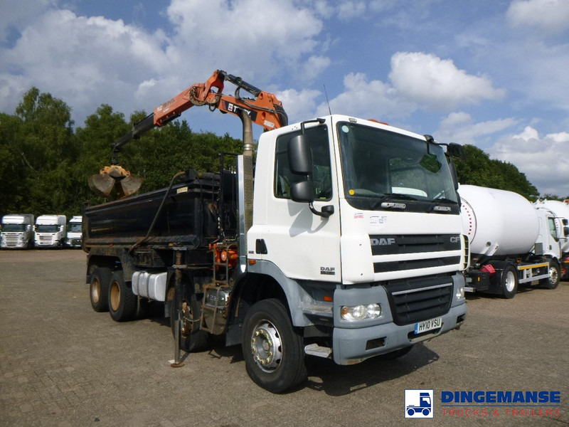 DAF CF 85.360 8X4 RHD tipper + Terex 118.2 VGL-A15 - Автоманипулятор: фото 2 DAF CF 85.360 8X4 RHD tipper + Terex 118.2 VGL-A15 - Автоманипулятор: фото 2