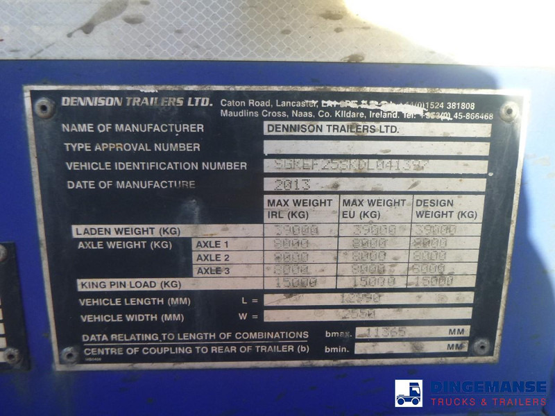 Полуприцеп-контейнеровоз/ Сменный кузов Dennison 3-axle container trailer 20-30-40-45 ft: фото 14 Полуприцеп-контейнеровоз/ Сменный кузов Dennison 3-axle container trailer 20-30-40-45 ft: фото 14