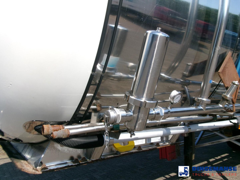 Feldbinder Chemical tank (non-ADR) inox 30 m3 / 1 comp + pump лизинг Feldbinder Chemical tank (non-ADR) inox 30 m3 / 1 comp + pump: фото 8