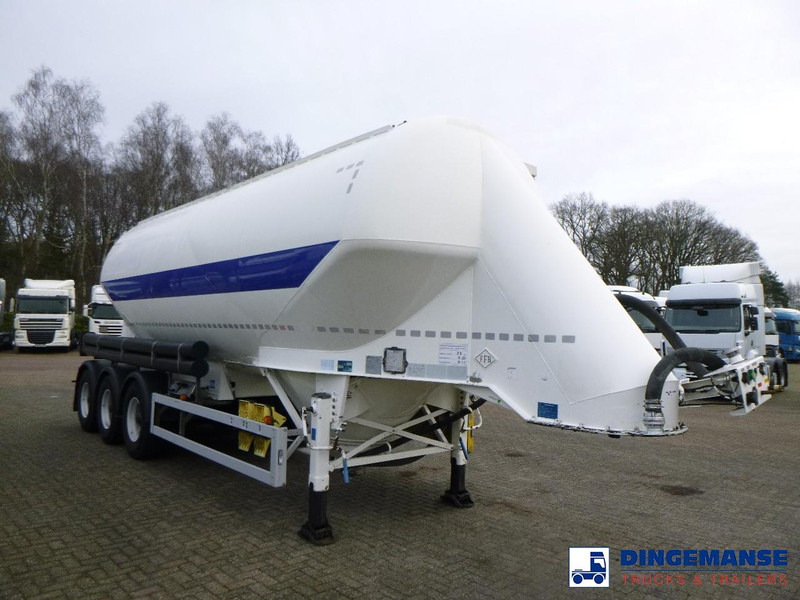 Feldbinder Powder tank alu 36 m3 / 1 comp - Полуприцеп-цистерна: фото 2 Feldbinder Powder tank alu 36 m3 / 1 comp - Полуприцеп-цистерна: фото 2