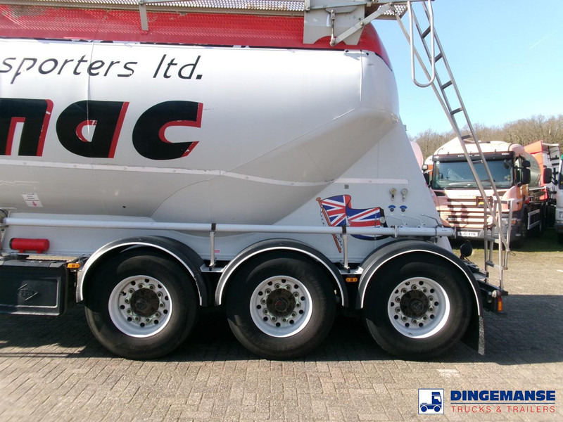 Feldbinder Powder tank alu 36 m3 / 1 comp - Полуприцеп-цистерна: фото 5 Feldbinder Powder tank alu 36 m3 / 1 comp - Полуприцеп-цистерна: фото 5