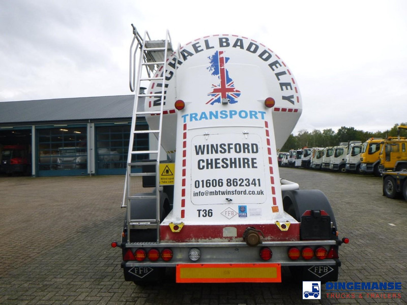 Feldbinder Powder tank alu 40 m3 / 1 comp - Полуприцеп-цистерна: фото 5 Feldbinder Powder tank alu 40 m3 / 1 comp - Полуприцеп-цистерна: фото 5