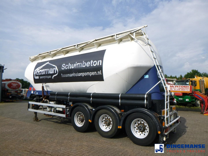 Feldbinder Powder tank alu 40 m3 / 1 comp + compressor - Полуприцеп-цистерна: фото 3 Feldbinder Powder tank alu 40 m3 / 1 comp + compressor - Полуприцеп-цистерна: фото 3