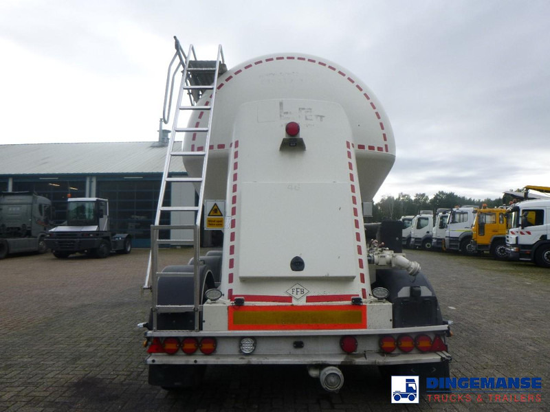 Feldbinder Powder tank alu 40 m3 / 1 comp + compressor - Полуприцеп-цистерна: фото 5 Feldbinder Powder tank alu 40 m3 / 1 comp + compressor - Полуприцеп-цистерна: фото 5