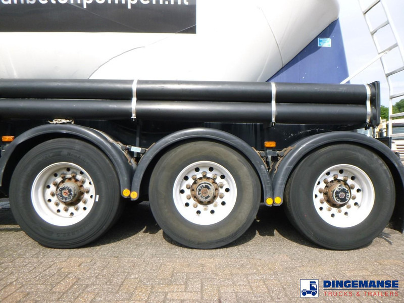 Полуприцеп-цистерна Feldbinder Powder tank alu 40 m3 / 1 comp + compressor: фото 6