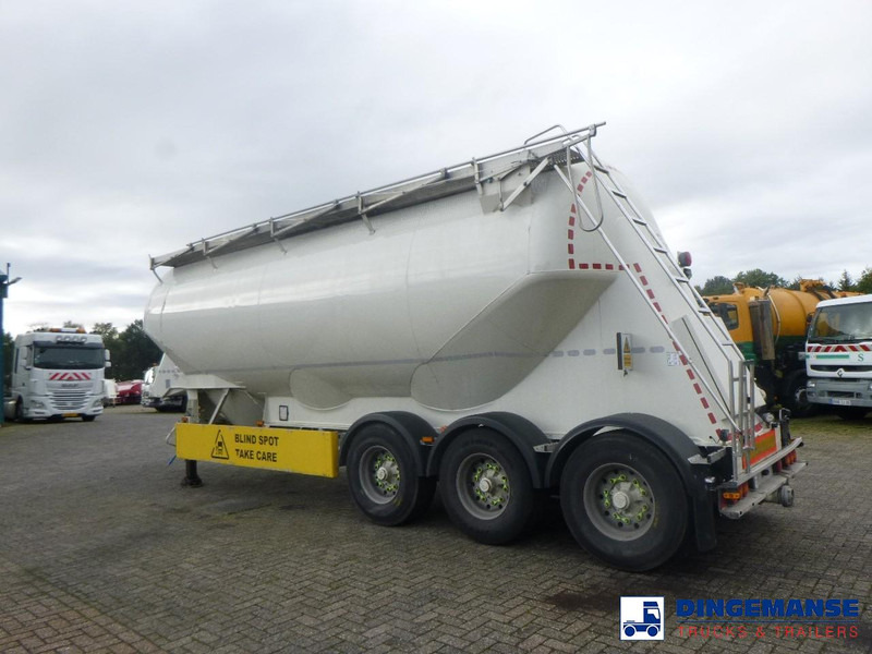 Feldbinder Powder tank alu 40 m3 / 1 comp + compressor - Полуприцеп цистерна для сыпучих грузов: фото 3 Feldbinder Powder tank alu 40 m3 / 1 comp + compressor - Полуприцеп цистерна для сыпучих грузов: фото 3