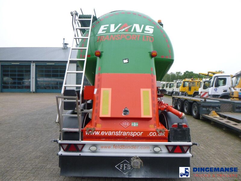 Feldbinder Powder tank alu 40 m3 + engine/compressor - Полуприцеп-цистерна: фото 5 Feldbinder Powder tank alu 40 m3 + engine/compressor - Полуприцеп-цистерна: фото 5