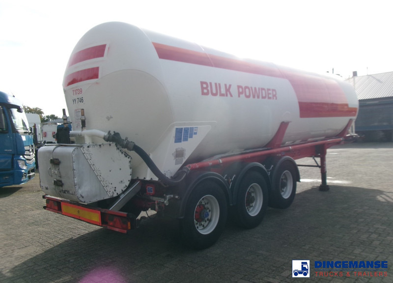 Feldbinder Powder tank alu 41 m3 (tipping) - Полуприцеп-цистерна: фото 4 Feldbinder Powder tank alu 41 m3 (tipping) - Полуприцеп-цистерна: фото 4