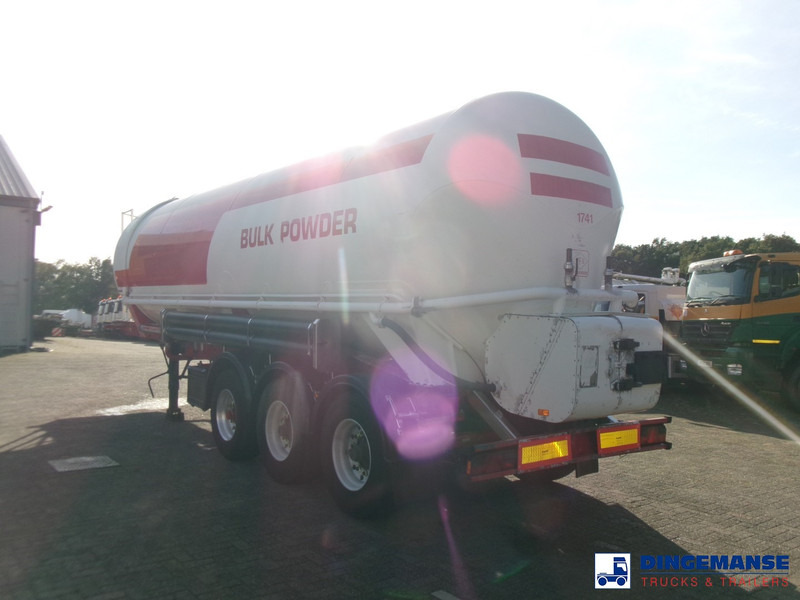 Feldbinder Powder tank alu 41 m3 (tipping) - Полуприцеп-цистерна: фото 3 Feldbinder Powder tank alu 41 m3 (tipping) - Полуприцеп-цистерна: фото 3