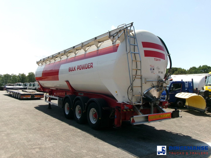Feldbinder Powder tank alu 60 m3 (tipping) - Полуприцеп-цистерна: фото 3 Feldbinder Powder tank alu 60 m3 (tipping) - Полуприцеп-цистерна: фото 3