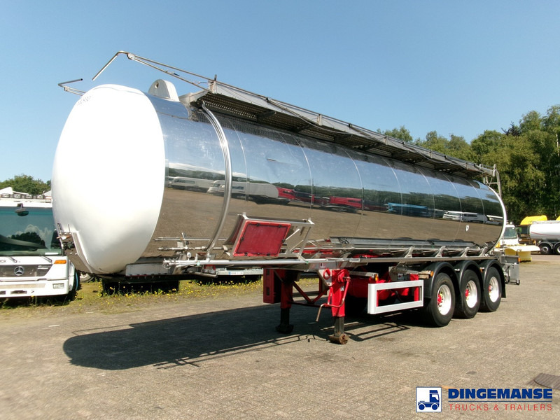 Indox Chemical tank inox 35.2 m3 / 1 comp + pump - Полуприцеп-цистерна: фото 1 Indox Chemical tank inox 35.2 m3 / 1 comp + pump - Полуприцеп-цистерна: фото 1