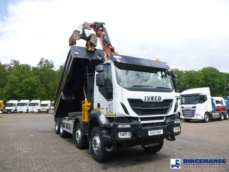 Iveco Trakker 360 Euro 6 8x4 RHD tipper + Atlas 130.2VGL - Автоманипулятор: фото 2 Iveco Trakker 360 Euro 6 8x4 RHD tipper + Atlas 130.2VGL - Автоманипулятор: фото 2