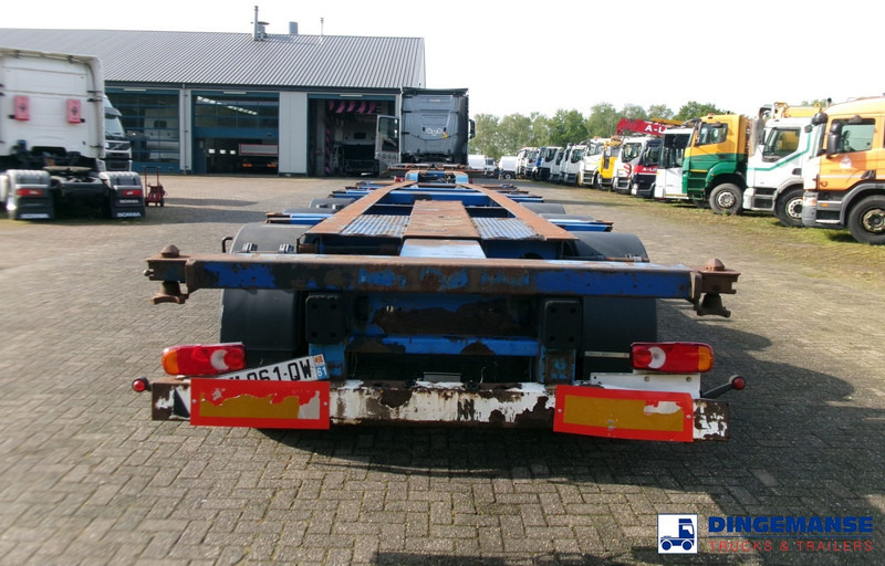 Krone 3-axle container trailer 20-30-40-45 ft SDC27 - Полуприцеп-контейнеровоз/ Сменный кузов: фото 5 Krone 3-axle container trailer 20-30-40-45 ft SDC27 - Полуприцеп-контейнеровоз/ Сменный кузов: фото 5