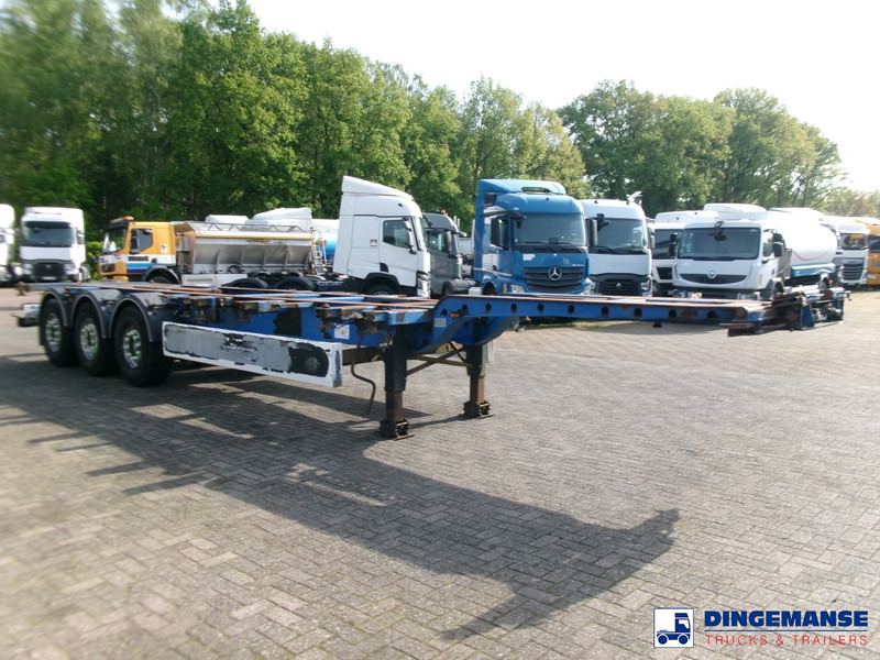 Krone 3-axle container trailer 20-30-40-45 ft SDC27 - Полуприцеп-контейнеровоз/ Сменный кузов: фото 2 Krone 3-axle container trailer 20-30-40-45 ft SDC27 - Полуприцеп-контейнеровоз/ Сменный кузов: фото 2