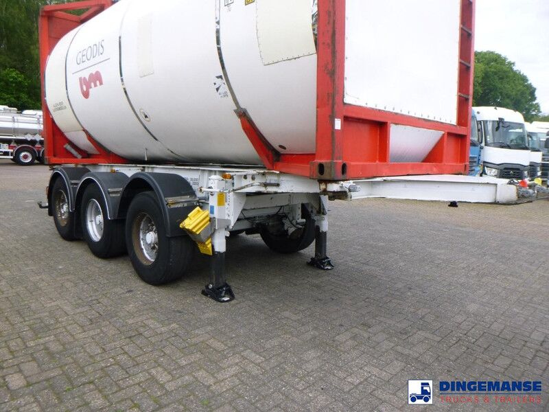 LAG 3-axle container trailer 20 ft - Полуприцеп-контейнеровоз/ Сменный кузов: фото 2 LAG 3-axle container trailer 20 ft - Полуприцеп-контейнеровоз/ Сменный кузов: фото 2