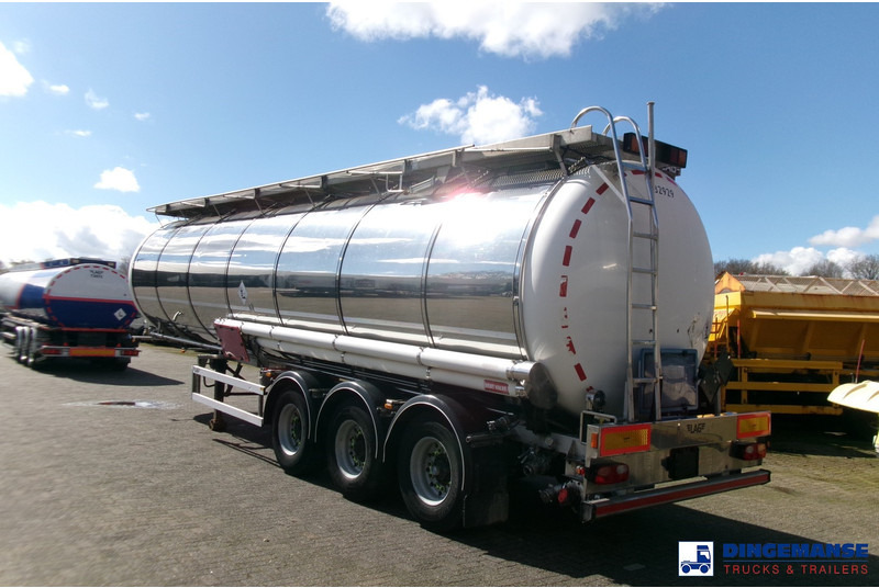 LAG Chemical tank inox 37.5 m3 / 1 comp + pump - Полуприцеп-цистерна: фото 3 LAG Chemical tank inox 37.5 m3 / 1 comp + pump - Полуприцеп-цистерна: фото 3