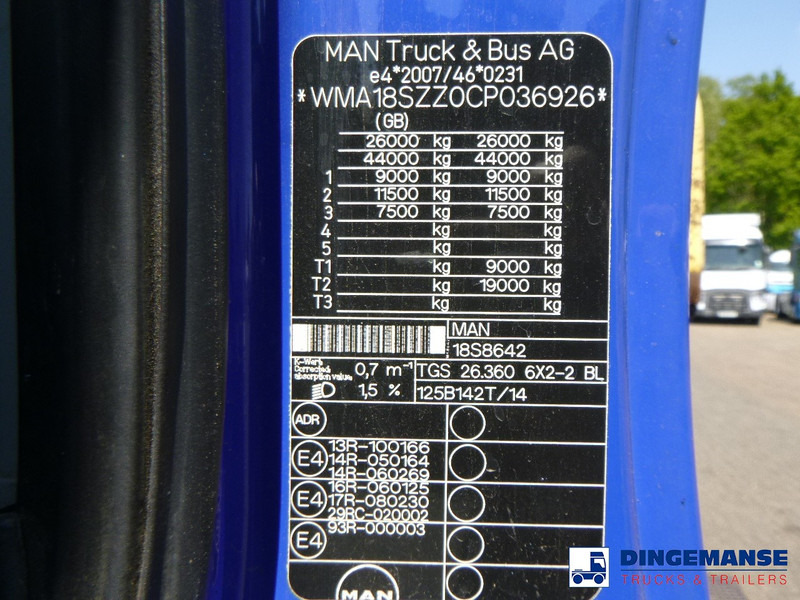 Автоманипулятор MAN TGS 26.360 6X2 RHD + HMF 1420-K2 + grapple: фото 18