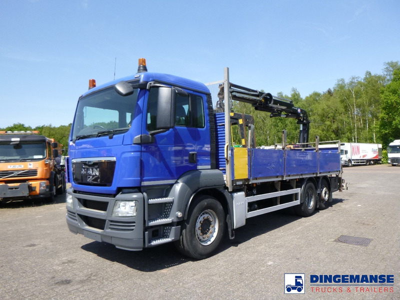Автоманипулятор MAN TGS 26.360 6X2 RHD + HMF 1420-K2 + grapple: фото 12