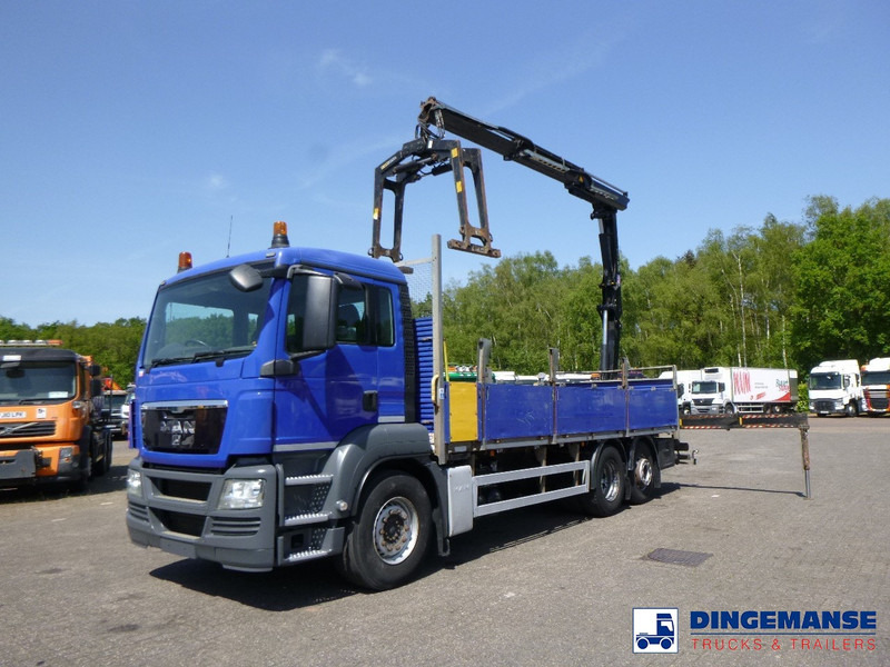 MAN TGS 26.360 6X2 RHD + HMF 1420-K2 + grapple - Автоманипулятор: фото 1 MAN TGS 26.360 6X2 RHD + HMF 1420-K2 + grapple - Автоманипулятор: фото 1