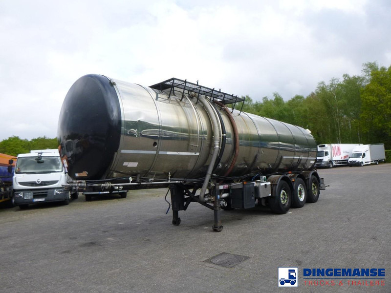 METALOVOUGA Bitumen tank inox 32 m3 / 1 comp + pump - Полуприцеп-цистерна: фото 1 METALOVOUGA Bitumen tank inox 32 m3 / 1 comp + pump - Полуприцеп-цистерна: фото 1