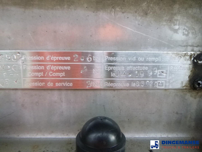 Полуприцеп-цистерна Magyar Bitumen tank inox 30 m3 / 1 comp: фото 16