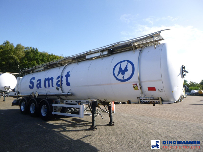 Magyar Chemical tank inox L4BH 29.8 m3 / 1 comp - Полуприцеп-цистерна: фото 2 Magyar Chemical tank inox L4BH 29.8 m3 / 1 comp - Полуприцеп-цистерна: фото 2