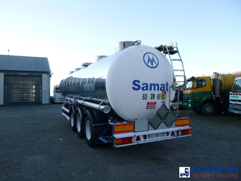 Magyar Chemical tank inox L4BH 32.9 m3 / 1 comp - Полуприцеп-цистерна: фото 3 Magyar Chemical tank inox L4BH 32.9 m3 / 1 comp - Полуприцеп-цистерна: фото 3