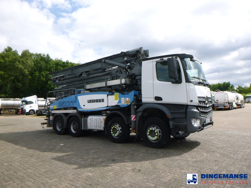 Mercedes-Benz Arocs 8x4 Liebherr 35 XXT concrete pump 35 m - Автобетононасос: фото 2 Mercedes-Benz Arocs 8x4 Liebherr 35 XXT concrete pump 35 m - Автобетононасос: фото 2