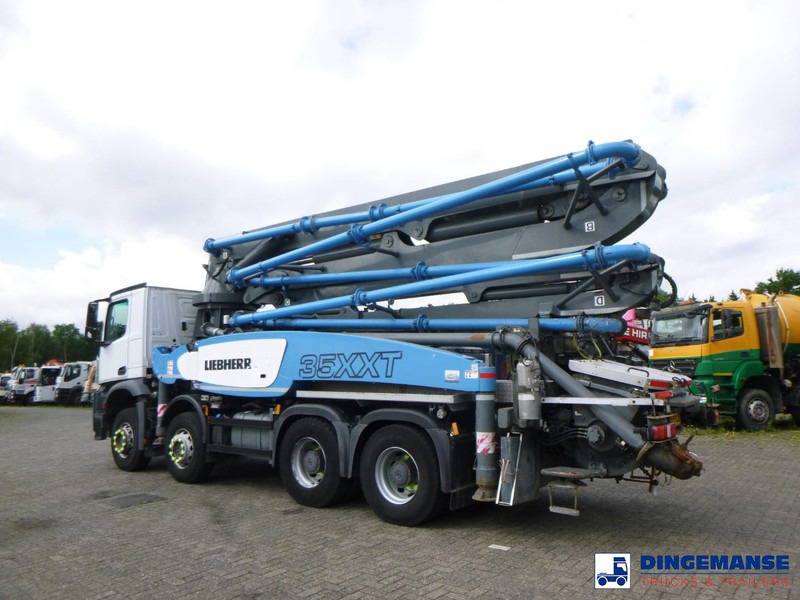 Mercedes-Benz Arocs 8x4 Liebherr 35 XXT concrete pump 35 m - Автобетононасос: фото 4 Mercedes-Benz Arocs 8x4 Liebherr 35 XXT concrete pump 35 m - Автобетононасос: фото 4
