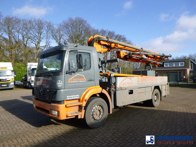 Mercedes-Benz Atego 4x2 Putzmeister concrete pump 20 m - Бетононасос стационарный: фото 1 Mercedes-Benz Atego 4x2 Putzmeister concrete pump 20 m - Бетононасос стационарный: фото 1
