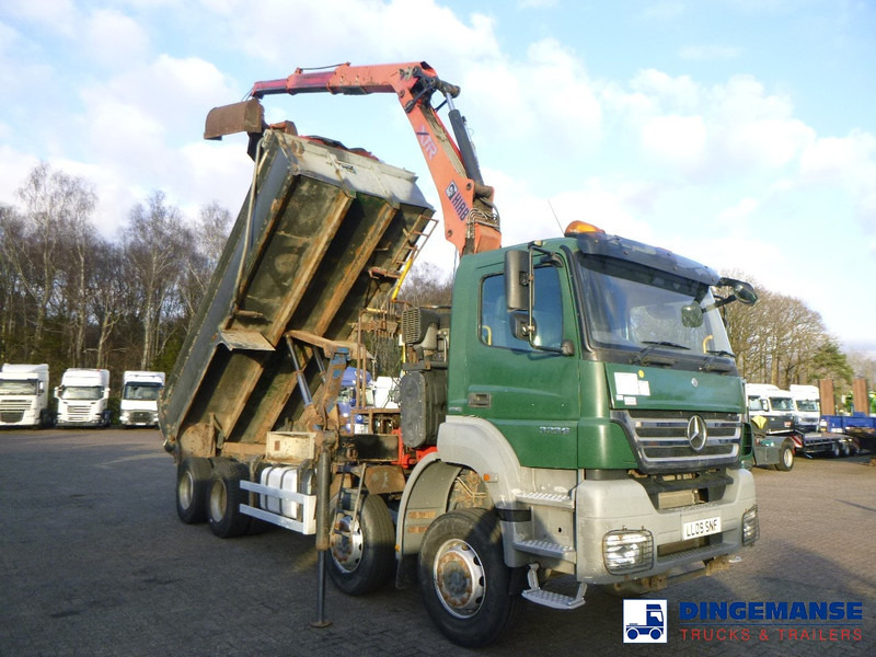 Mercedes-Benz Axor 3236 8x4 RHD tipper + Hiab 1283 DK-2 Duo - Автоманипулятор: фото 2 Mercedes-Benz Axor 3236 8x4 RHD tipper + Hiab 1283 DK-2 Duo - Автоманипулятор: фото 2