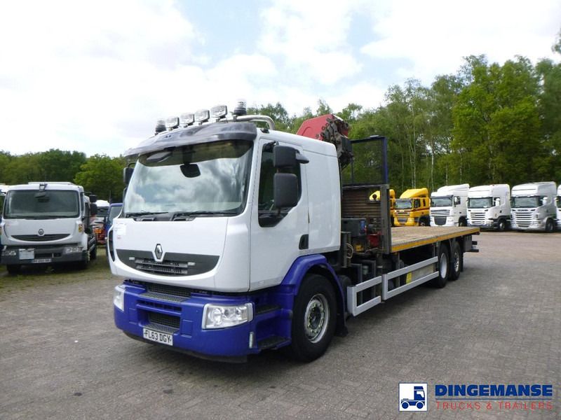 Renault Premium 380 dxi 6x2 RHD + HMF 2620-K4 - Автоманипулятор: фото 1 Renault Premium 380 dxi 6x2 RHD + HMF 2620-K4 - Автоманипулятор: фото 1